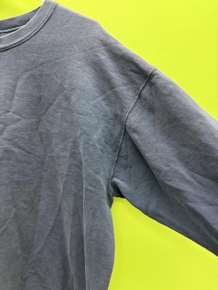 Sudadera De Colección Cheetah Mervyns Para Hombre Grande Alta Negra Cuello Redondo Pullover Hecha en EE. UU. Foto 3 de 4