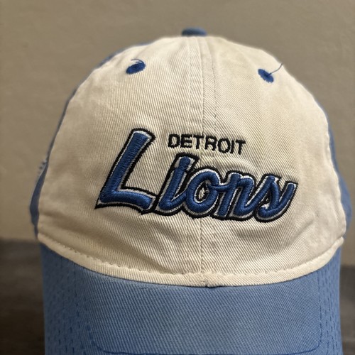 Vintage NFL Reebok Distressed Detroit Lions eng anliegende Kappe Sport Größe Small - Bild 3 von 7