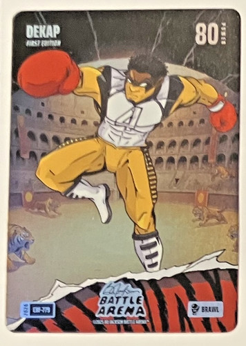 2026 Bo Jackson Battle Arena DEKAP Colosseum Brawl Foil Card# CBF-779