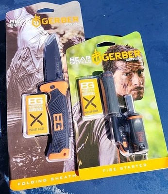 Gerber 31000752 Bear Grylls Folding Sheath Knife