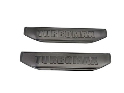 Fits For 2019-2026 2.7L Turbomax Side Fender Vent Metal Emblems Pair