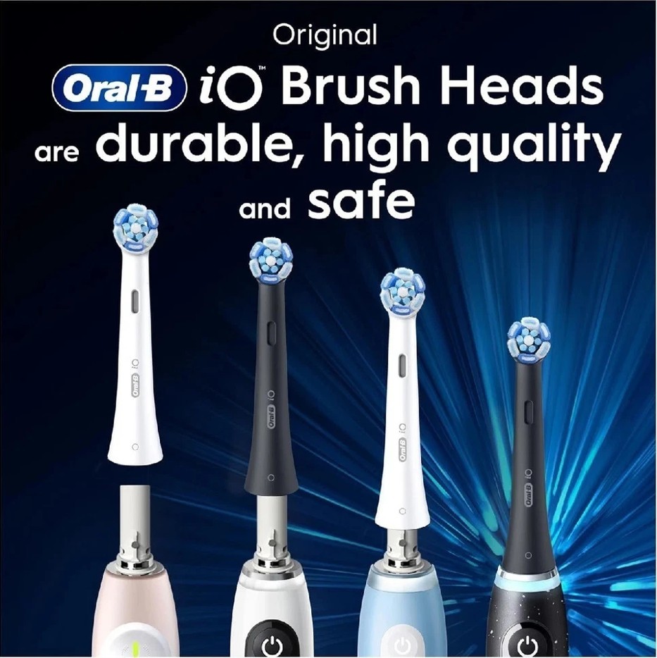 Oral-B iO Ultimate Clean Replacement Toothbrush white Heads Electric ...