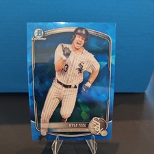 2025 Bowman Chrome Sapphire KYLE TEEL #BCP-118 CHICAGO WHITE SOX