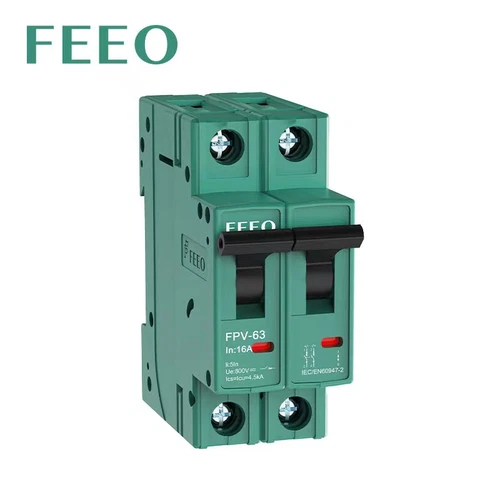 Thermomagnet Gleichstrom FEEO FPV-63 2P (2-polig) 16A 550VDC