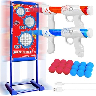 Zielscheibe Set Kinder Schießspiel Pistolenspiel 2 Teile Outdoor Spielzeug