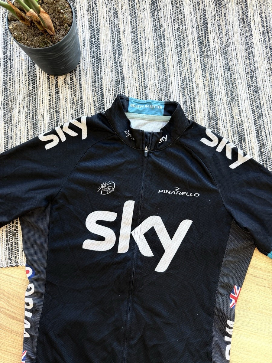 Rapha Team Sky Wiggo 2013 Mens`s M-L Short Sleeve Jersey Rare