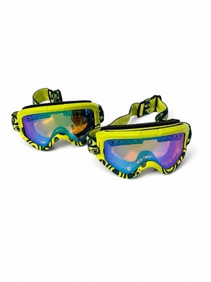 Anon Adjustable Yellow Ski Goggles Multicolor Lens set of 2