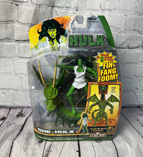 Hasbro Marvel Legends She-Hulk Action Figure Boxed Fin Fang Foom BAF 4