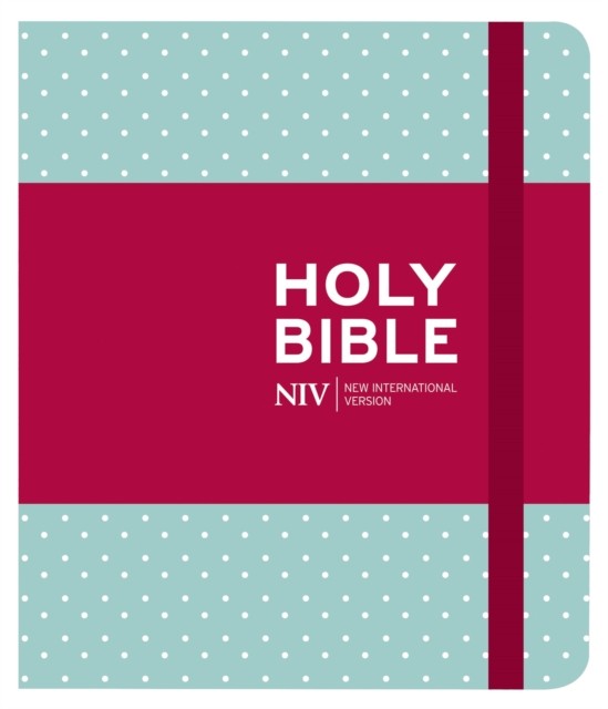 NIV Journalling Mint Polka Dot Cloth Bible by New Internation... - - Image 4
