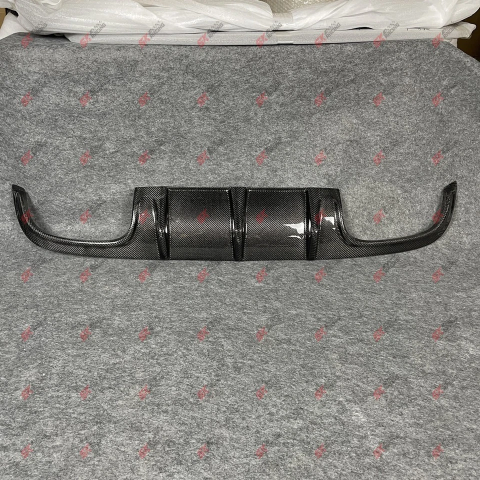 Labio difusor parachoques trasero de fibra de carbono para Mercedes Benz SLK55 AMG R171 2005-2008 Foto 2 de 4