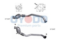 Oyodo Katalysator Passend FüR BMW 3Er Touring E46 320D 318D 320Td 320 Cd