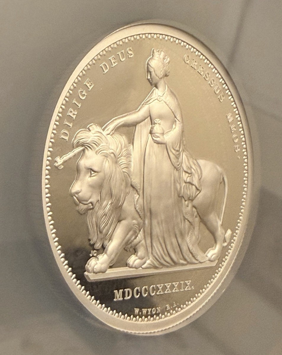 2025 Alderney Una & The Lion 5oz & 2oz PF70 NGC FDI Jody Clark