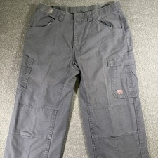 Reinforced Double Knee Work Pants Red Kap Mechanic Performance Shop Pants 34x26