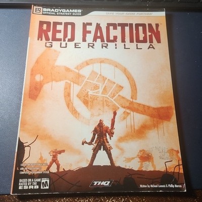 Red Faction Guerrilla - Brady Official Strategy Guide (Xbox 360, PS3)  [B11]