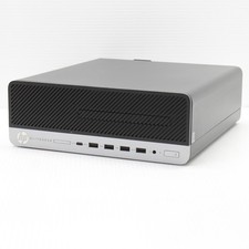 Image of HP EliteDesk AMD Ryzen 3 Windows 11 SFF PC 8GB 256GB SSD 705 G4 Pro 2200G USB C