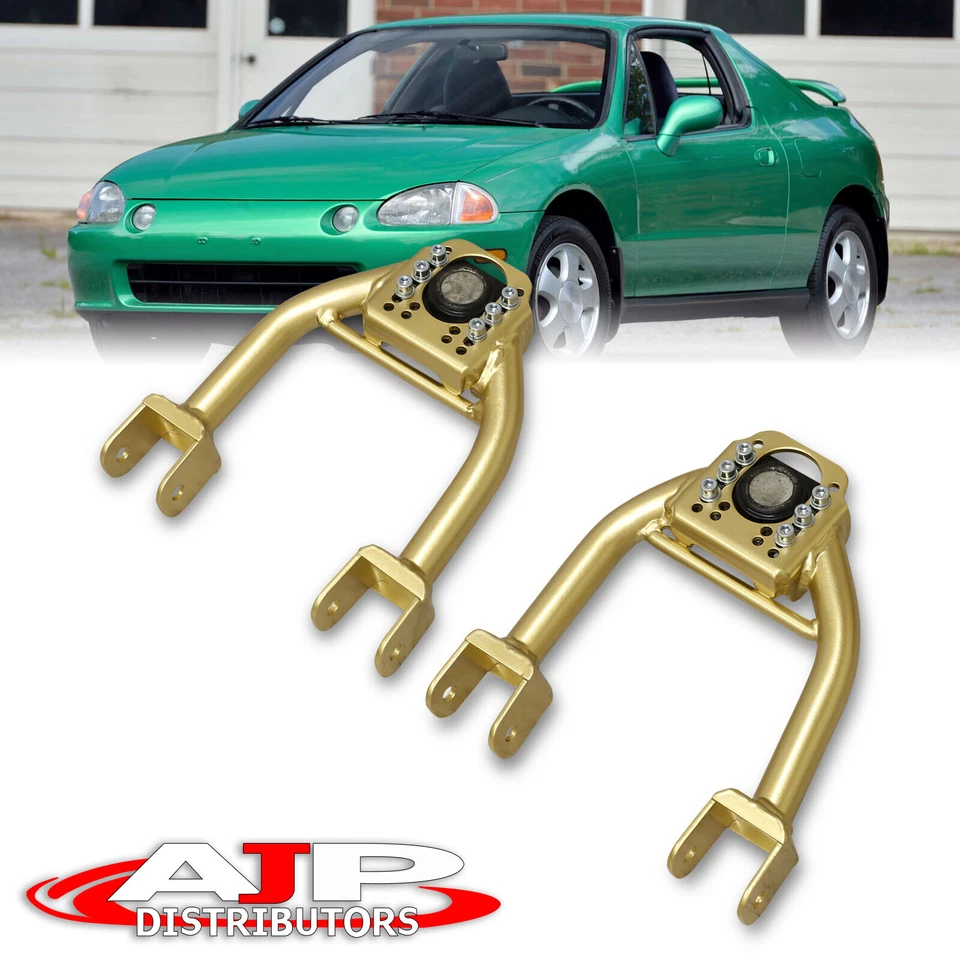 Adjustable Front Upper Control Arms Camber Kit Gold For 1994-2001 Acura Integra - Изображение 2 из 4