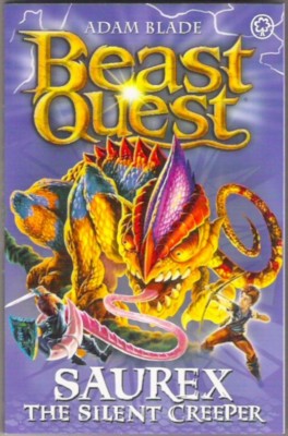 BEAST QUEST SAUREX SILENT CREEPER 17 4 Adam Blade New 2016 paperback Collectable