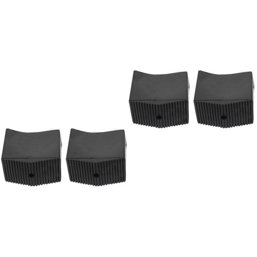 Homoyoyo Ladder Feet Cap Nonslip Ladder Feet Ladder Stability Ladder Performance Foot Pads Stoppers Ladder Protective Covers Caps End Ladder Leg Protective Cover Ladder Stabilizer Rubber - View #14
