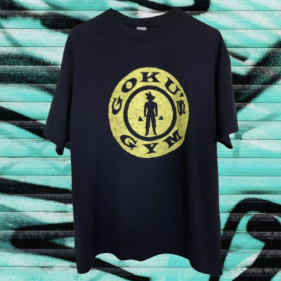 Goku's Gym Train Insaiyan Saiyan Dragon Ball Z Workout Men's Tee