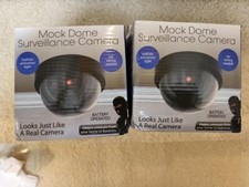 MOCK DUMMY OUTDOOR/INDOOR CAMERA SET OF 2