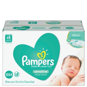Pampers-Sensitive-Skin-Baby-Wipes-bulk-1024-ct-16-Refill-Packs