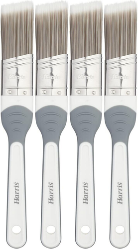4x Harris Seriously Good No Loss Walls & Ceilings Angled Paint Brush 1"/25mm - Picture 1 of 2