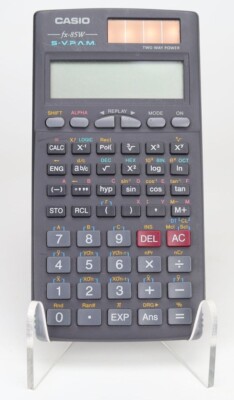 Vintage CASIO fx-85W technical / scientific calculator Vintage CASIO fx-85W technical / scientific calculator