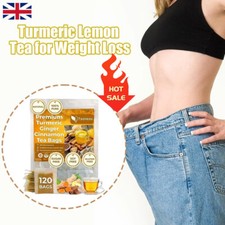 Turmeric Ginger Cinnamon Tea 120 Bags Natural&No Additives & Free Best 0.09 per strip