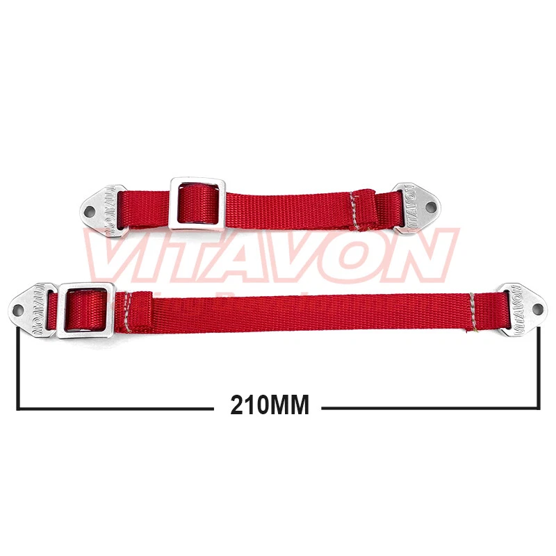 Vitavon Travel Limit Straps Adjustable 210mm For Arrma Kraton 8S/Outcast 8S - Image 3 of 4