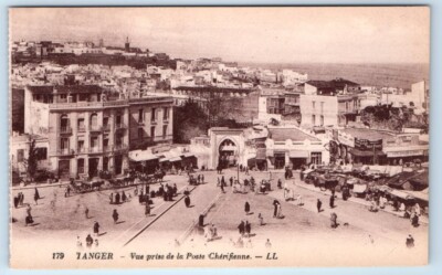 TANGER Vue prise de la Poste Cherifienne MOROCCO LL. Postcard