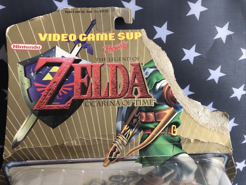 Toy Biz Nintendo Video Game Superstars Ocarina Legend of Zelda & Impa Figures - Picture 9 of 10