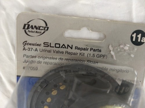 Danco REPAIR KIT A-37A SLOAN URINAL 1.5 GPF UPC# 037155370597 Kit NOS - Picture 5 of 6