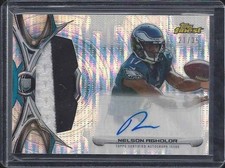 NELSON AGHOLOR 2015 FINEST PULSAR RPA JUMBO 2 CLR ROOKIE PATCH AUTO RC #D 21/35