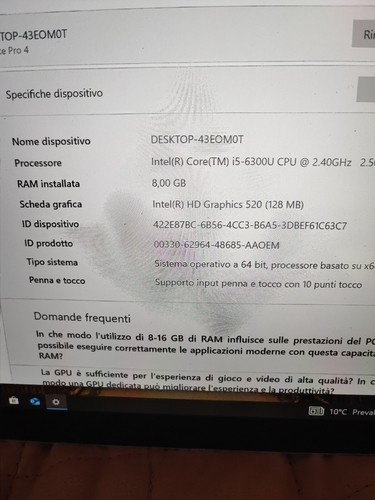 Microsoft Surface Pro4 8 Gb Ram + 256 Gb Ssd - Imagen 8 de 9