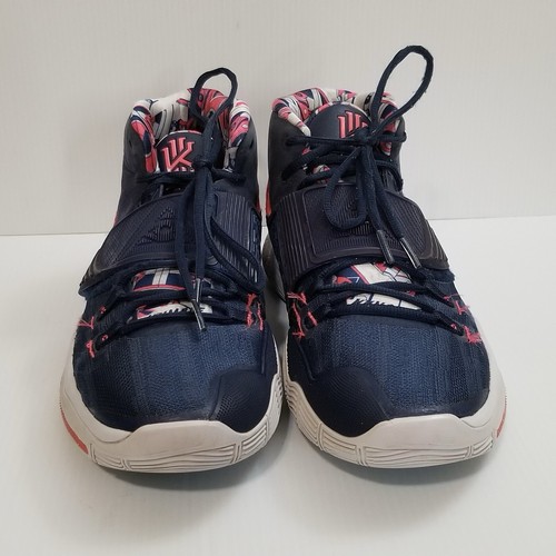 Nike Kyrie 6 USA Sneakers Mens Sz 12 Midnight Navy Basketball Shoes BQ4630-402 - Picture 5 of 13