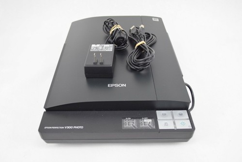 EPSON J232B Perfection V300 Photo Black Scanner