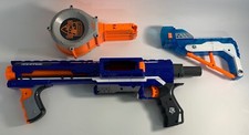 Nerf Rampage N-Strike Elite Toy Gun Blaster w/ 25 Drum Magazine  Stock