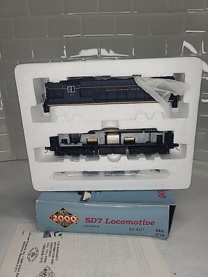 Proto 2000 HO Scale 8221 B&O 764 EMD SD7 Diesel Locomotive Baltimore & Ohio