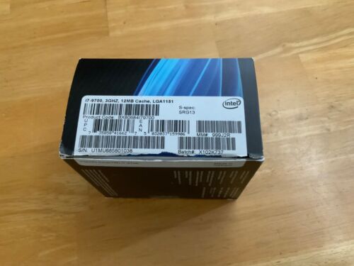 Intel Core i7-9700 3.0 GHz LGA1151 SRG13 Coffee Lake Desktop CPU BX80684I79700 - Picture 2 of 7
