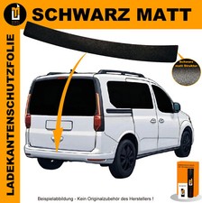 LACKSCHUTZFOLIE LADEKANTENSCHUTZ FÜR VW CADDY (V) AB 2020 SCHWARZ MATT