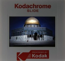 2 x Kleinbilddias - JERUSALEM, Felsendom + Pa...