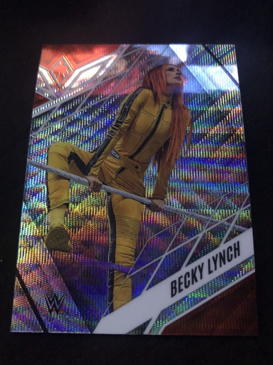2023 Panini Chronicles WWE Becky Lynch PHOENIX SILVER WAVE Card 