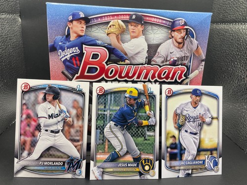 2025 BOWMAN PAPER PROSPECTS + 1ST BOWMANS BP 1-150 COMPLETE YOUR SET.