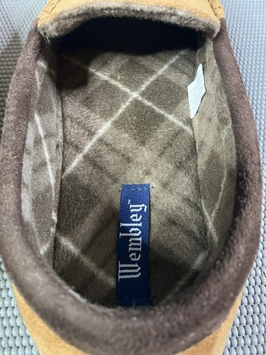 Wembley Men's Slip-On Indoor/Outdoor Sole Slippers Black Size XXL 13-14 NWOT - Picture 7 of 7