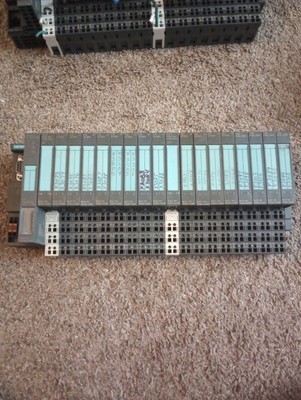 SIEMENS I/O SYSTEM PROFIBUS DP ET 200S W/ 16MODULES