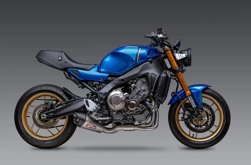 Sistema completo de escape Yoshimura AT2 acero inoxidable Yamaha XSR 900 2022 Foto 3 de 4