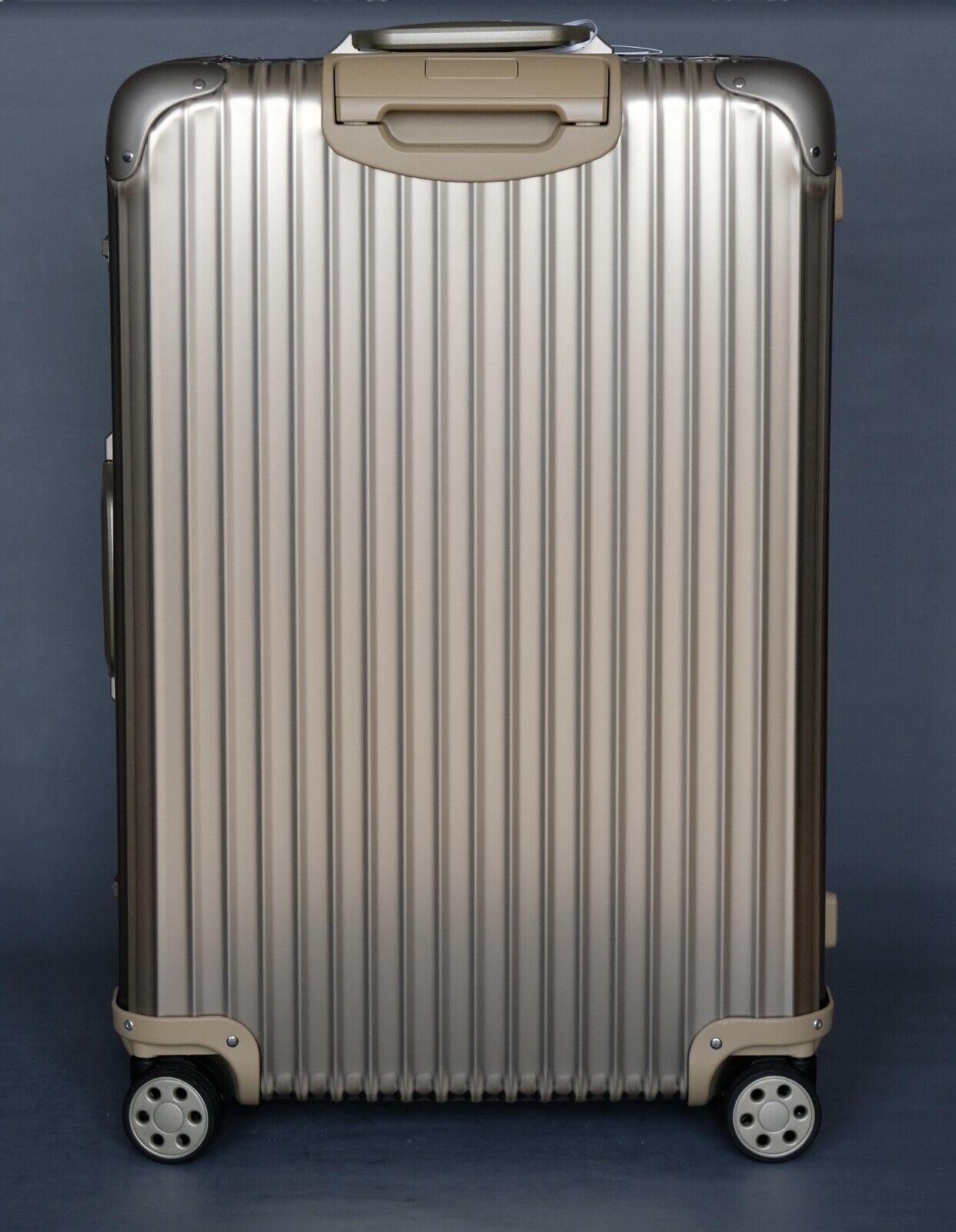 Rimowa Topas Titanium (pre-LVMH) 64-98 Liters Full Set NEW / Made in Germany