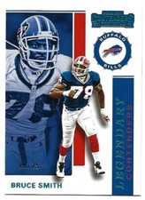 Bruce Smith 2019 Panini Contenders Legendary Contenders Platinum /25
