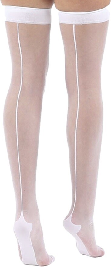 Fishnet Hold-Ups - Black, Thigh High & In Various Styles - Simply Joshimo - Foto 7