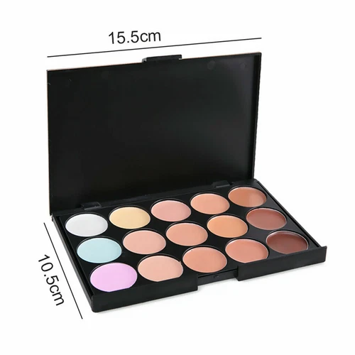NEW 15 Color Contour Cream Concealer Kit Neutral Makeup Camouflage Palette SALE - Picture 3 of 7